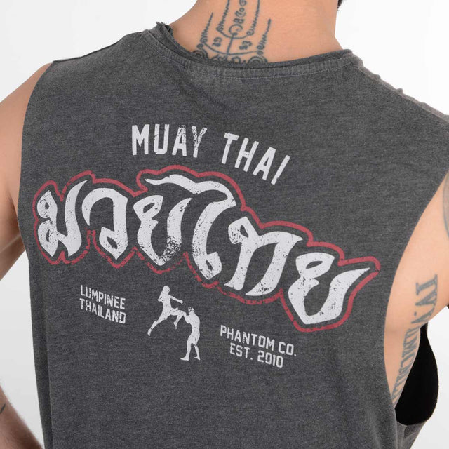 Débardeur Phantom Athletics Muay Thai – Noir