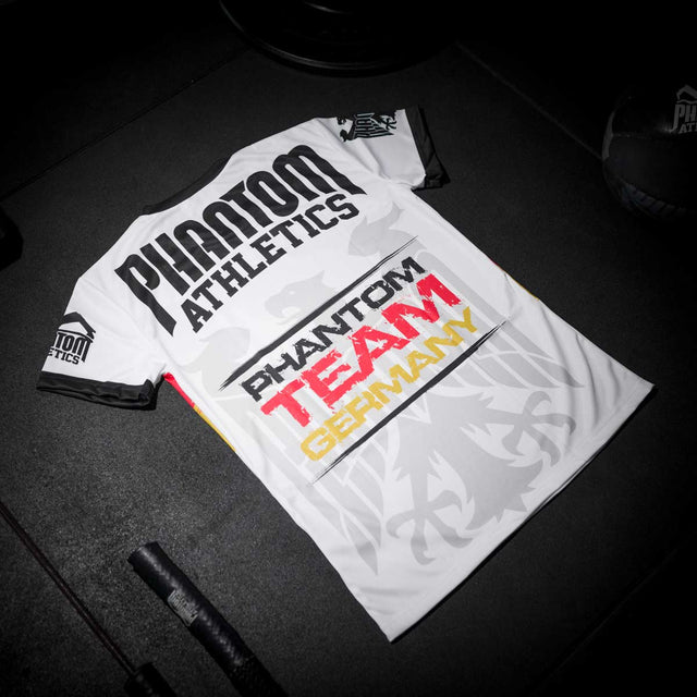 Tréninkové tričko Phantom Athletics EVO Germany – Bílé