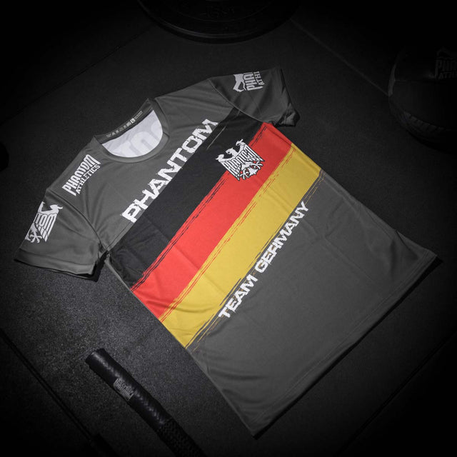 Phantom Athletics T-shirt de treino EVO Germany – Preto