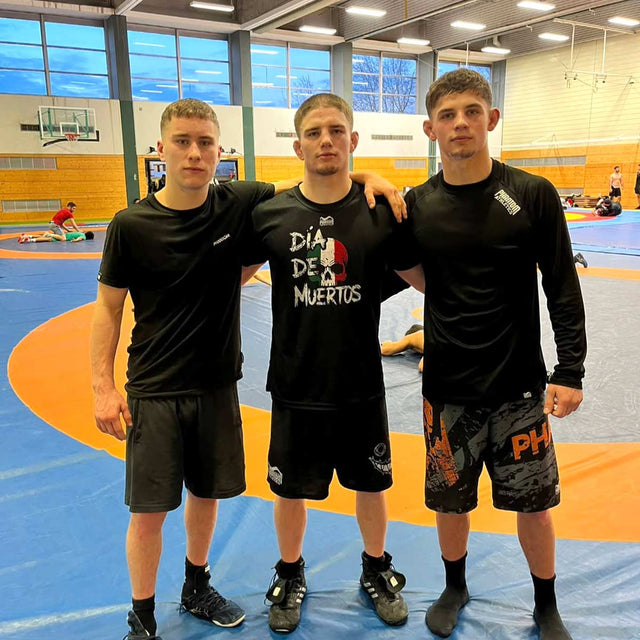 Phantom Athletics Tréninkové tričko EVO Mexico – Černá/Šedá