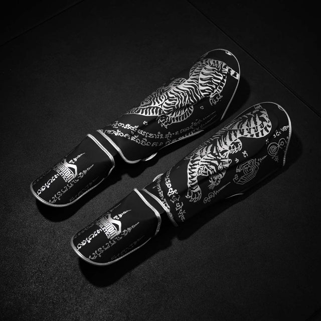Phantom Athletics Shin Guards Muay Thai – Blue