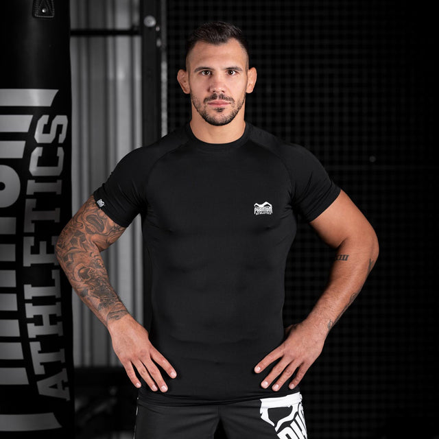Phantom Athletics Rashguard Tactic Korta Ärmar – Svart