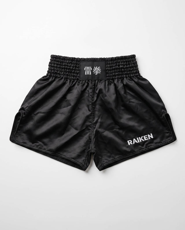 Raiken Muay Thai shorts KAZE – Sort