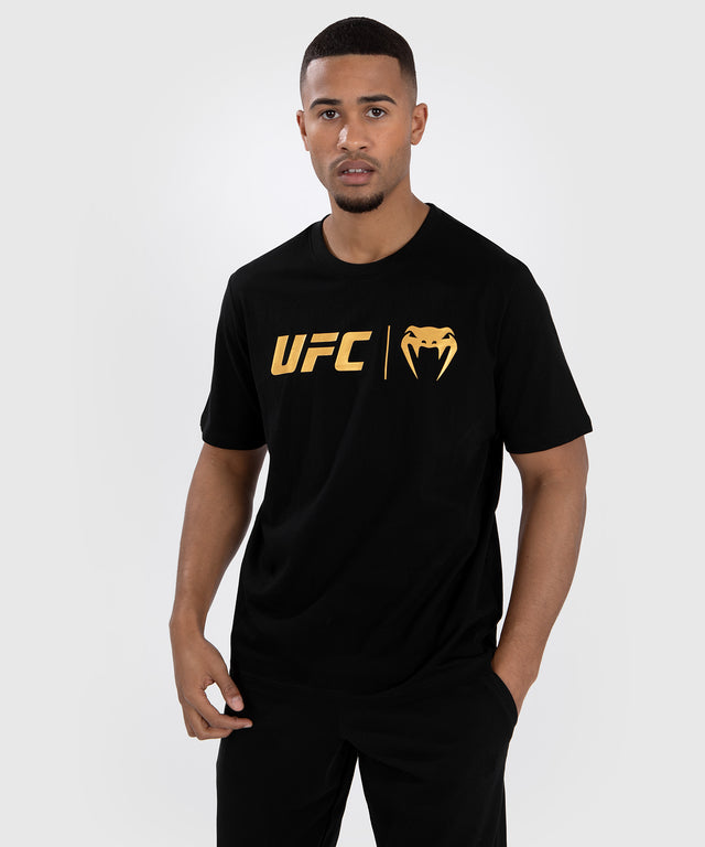 Venum UFC Trička Classic – Černé/Zlaté