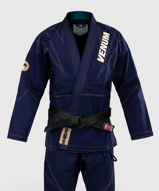 Kimono BJJ Venum Elite 5.0 – 450 – Blu marino