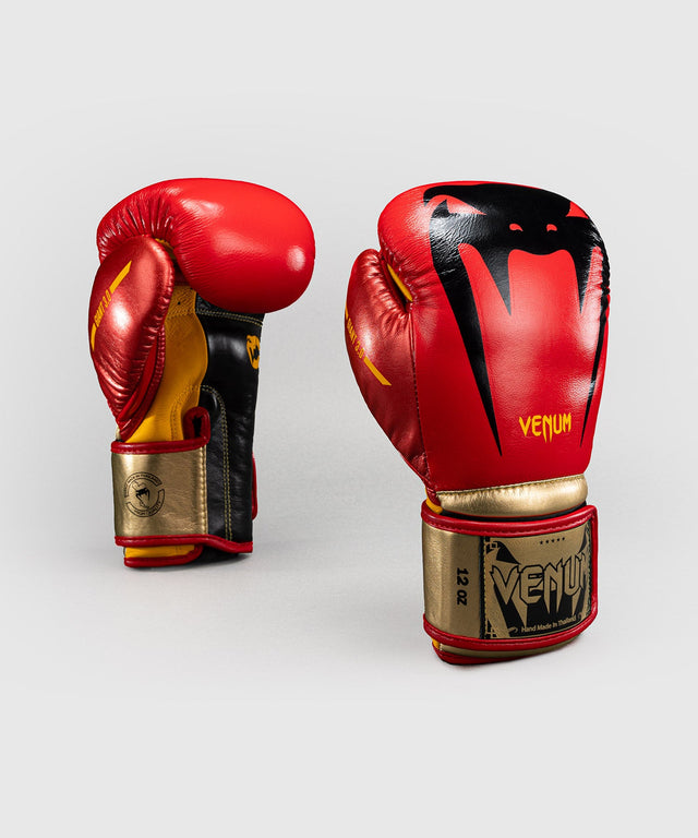 Venum Boxhandschuhe Giant 3.0 – Rot/Gelb/Gold