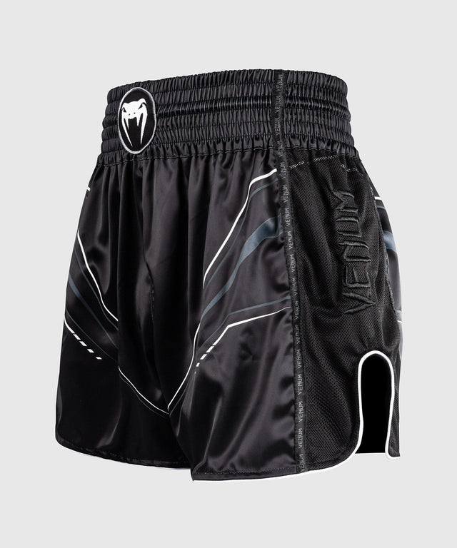 Pantaloncini Muay Thai Venum Streamline – Nero/Bianco