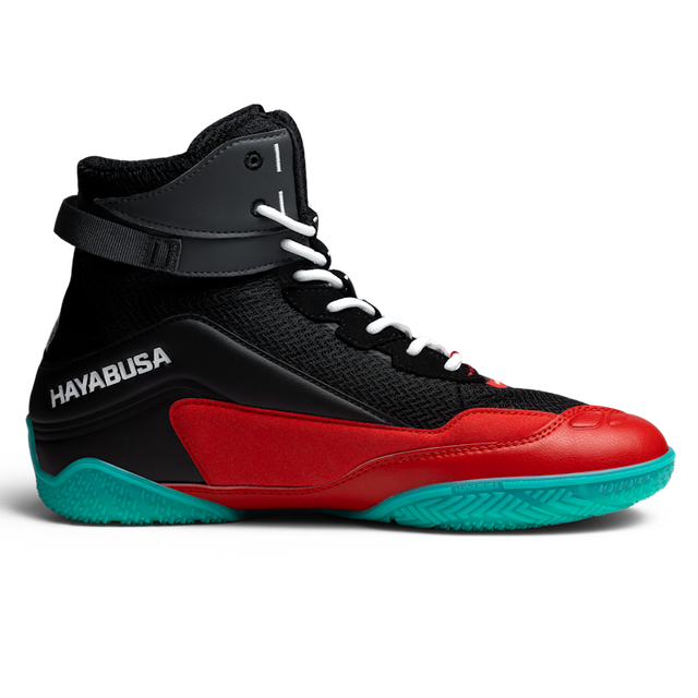 Botas de boxeo Hayabusa Talon – Negro/Rojo/Azul