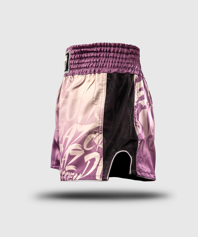 Calções de Muay Thai Venum x Kaz – Orquídea Escura