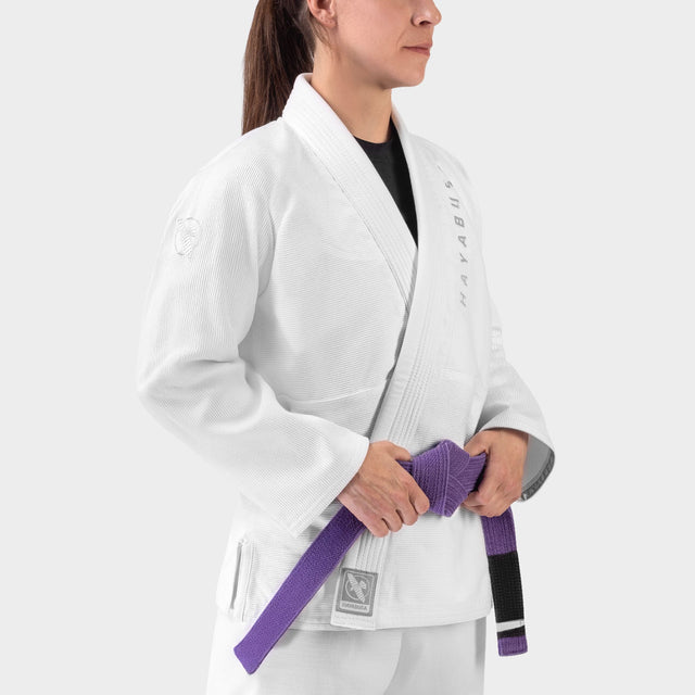 Hayabusa BJJ Gi Core Lightweight Jakke til kvinder - Hvid