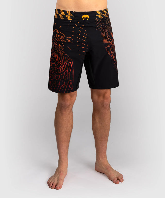 Pantalones de MMA Venum Quetzal Fury – Negro/Rojo/Oro