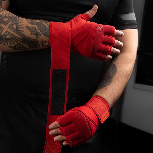 Hayabusa Handwraps Knuckle Guard – Rot