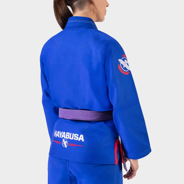 Kimono de BJJ Hayabusa Valor Lightweight para mujer – Azul