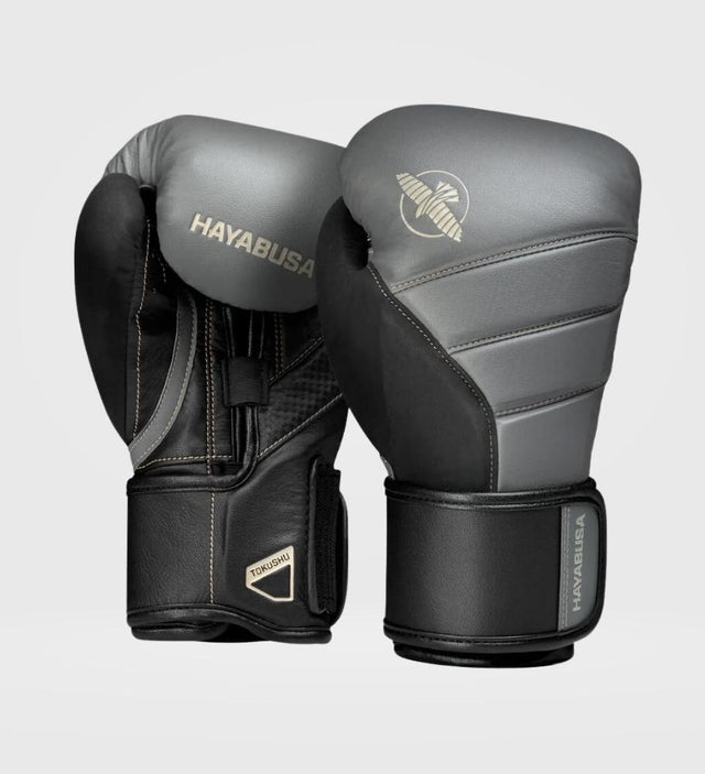 Guantoni da boxe Hayabusa T3 – Grigio/Nero