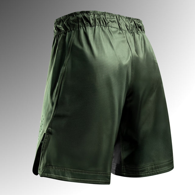 Hayabusa MMA-Shorts Core Lang – Dunkelgrün
