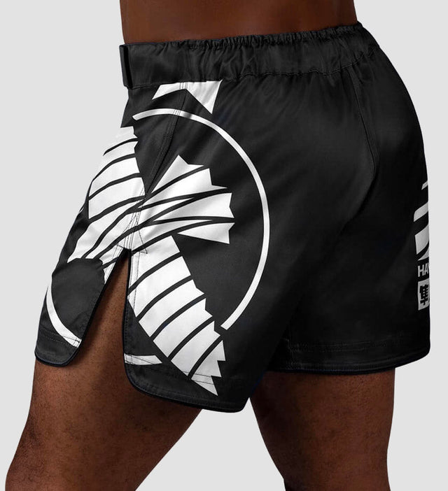 Hayabusa MMA Broekje Icon - Zwart/Wit - Shorts