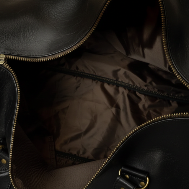 Sportovní taška Everlast 1910 Leather – Černá