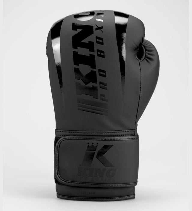 King Boxhandschuhe Revo – Schwarz/Schwarz – Boxhandschuhe