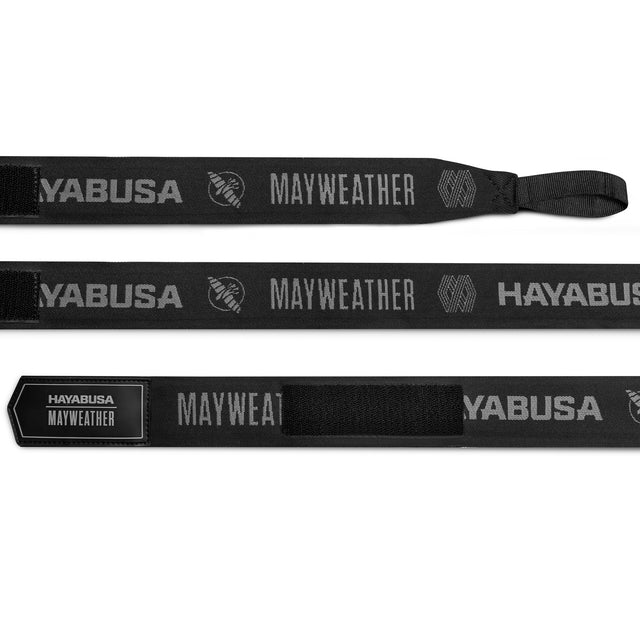 Vendas de boxeo Hayabusa x Mayweather Deluxe – Negro/Gris