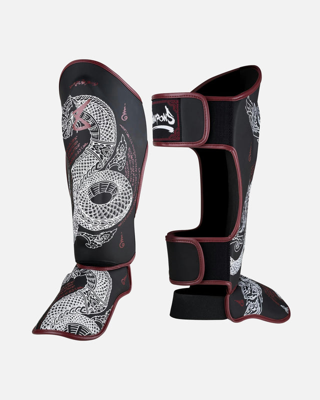 Tibiere 8 WEAPONS Sak Yant Naga – Negru/Bordeaux