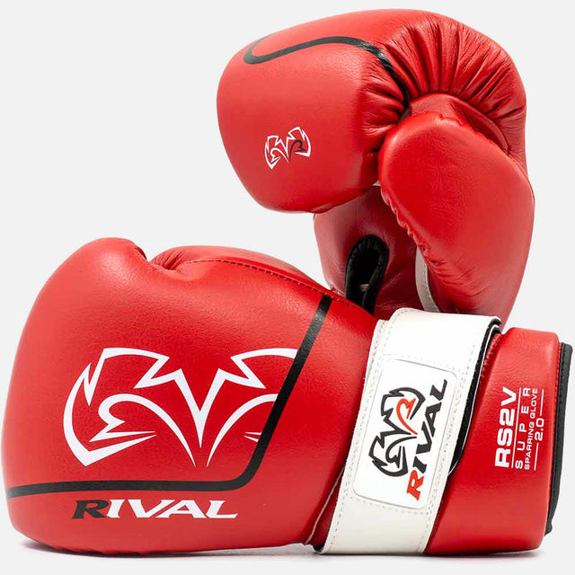Guantoni da boxe Rival Super Sparring RS2V – Rosso