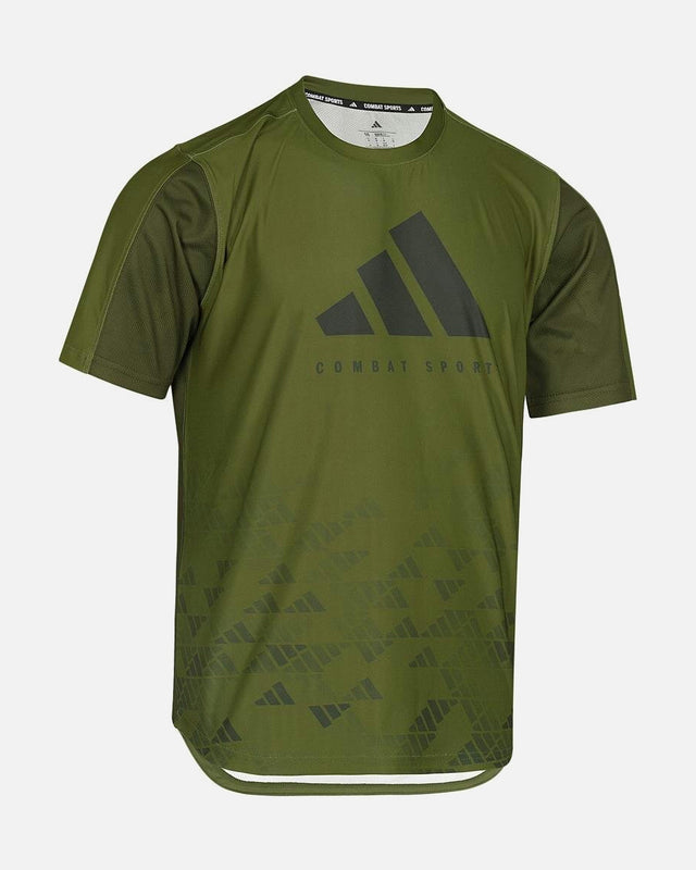 Adidas Trička Tech Line – Olivová