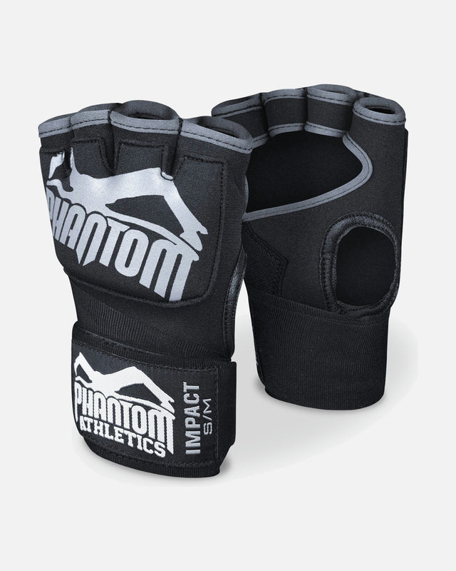 Vendas de boxeo Phantom Athletics Impact Gel – Negro