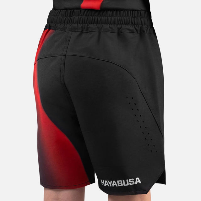 Calções de MMA Hayabusa Apex Nova – Criança – Vermelho