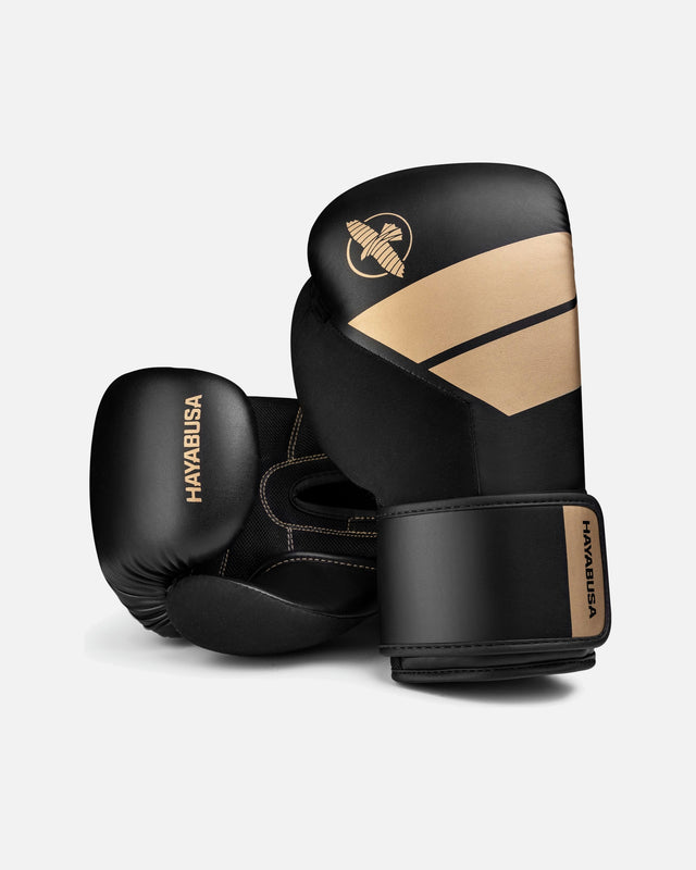 Mănuși de box Hayabusa S4 – Negru/Auriu