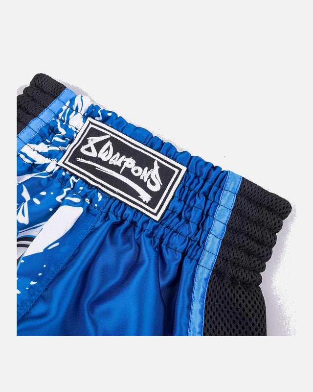 Shorts de Muay Thai 8 WEAPONS Jipe – Bleu