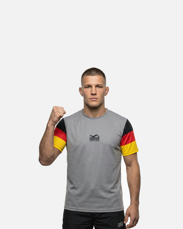 T-shirt Phantom Athletics EVO+ Team Germany – Grigio