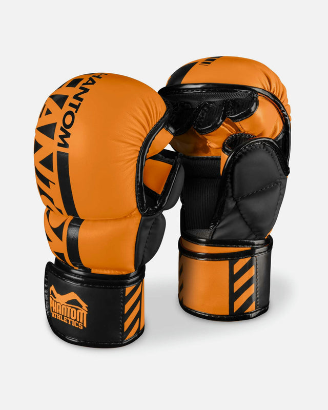 Luvas de MMA Phantom Athletics APEX – Laranja Neon