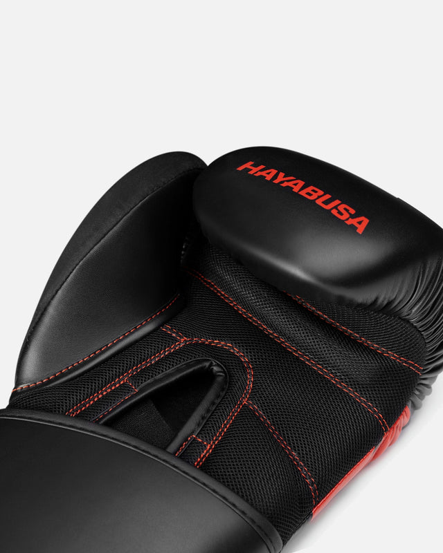 Mănuși de box Hayabusa S4 – Negru/Roșu