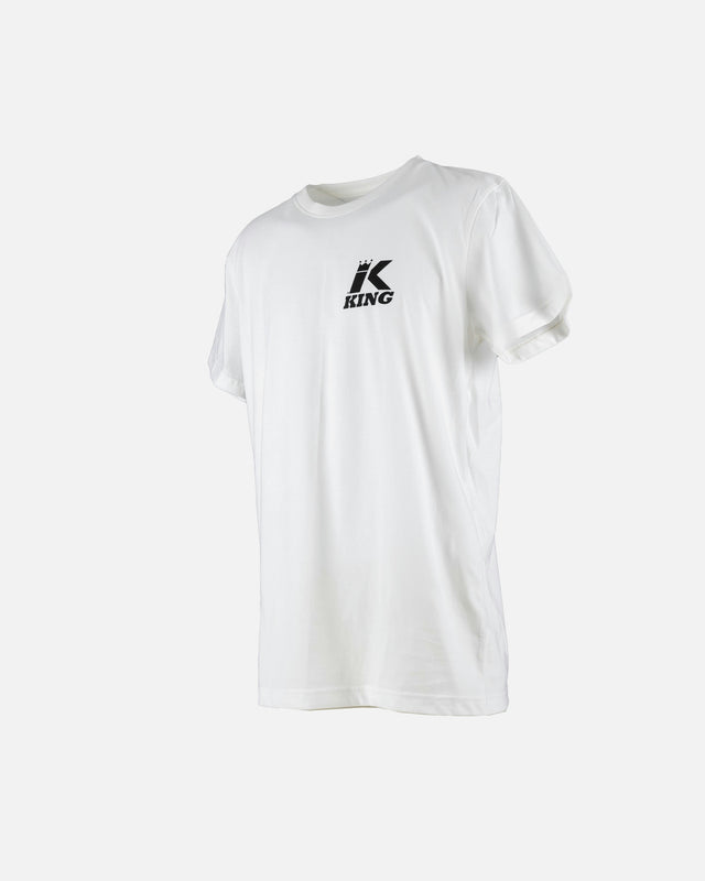 T-shirt King Pro Boxing Skull 1 – Branco