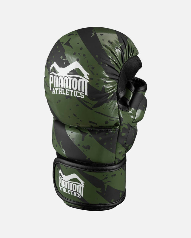Phantom Athletics MMA-handsker Camo Tiger - Hærgrøn