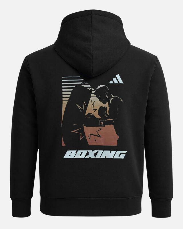 Hoodie Adidas Boxing Graphic Line – Noir