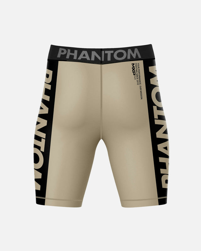 Pantaloni scurți de compresie Phantom Athletics Vector Apex – Nisip