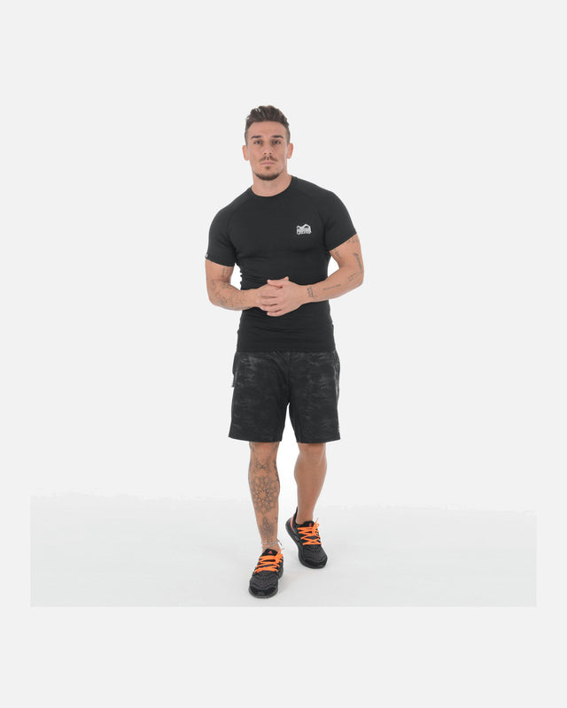 Phantom Athletics Rashguard Tactic Korta Ärmar – Svart
