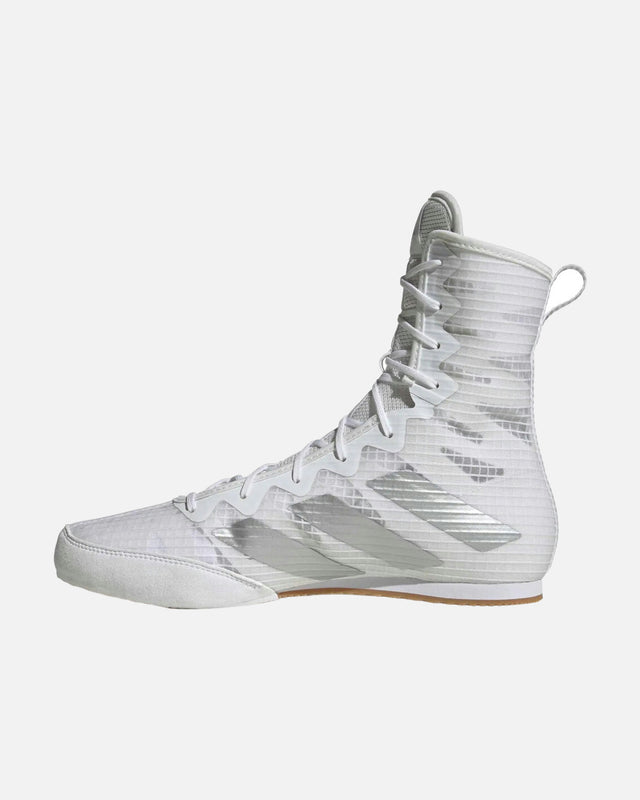 Botas de boxe Adidas Box Hog 4 – Branco/Prata