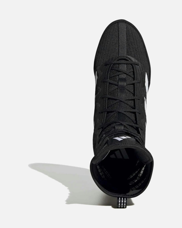 Boxerské boty Adidas Box Hog 4 – Černé/Bílé