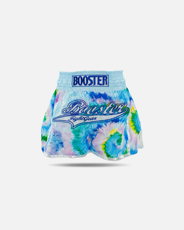 Spodenki Muay Thai Booster TBT Swirl – Niebieskie