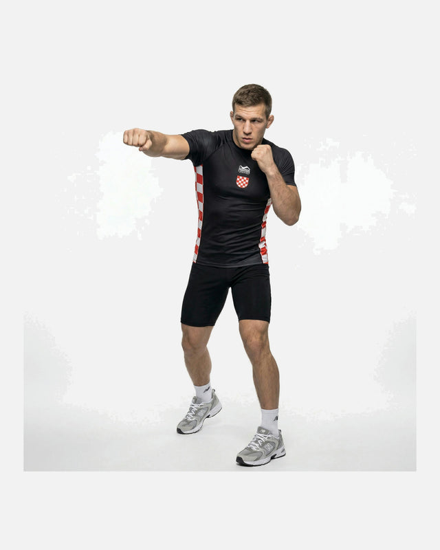 Rashguard Phantom Athletics Team Croatia – Černý