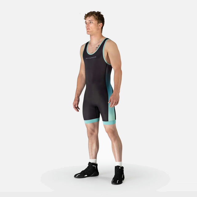 Singlet de lutte Hayabusa Surge – Bleu