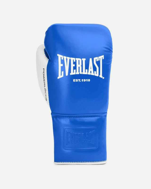 Luvas de boxe Everlast Powerlock OG Pro – Azul/Branco