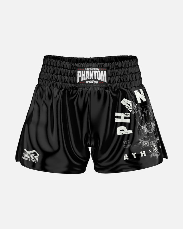 Muay Thai trenky Phantom Athletics Dobermann – Černé