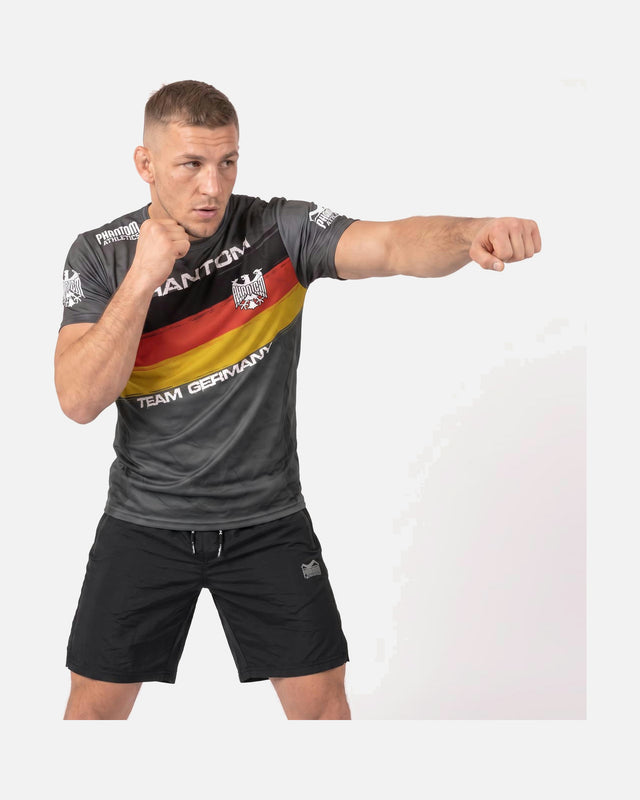 Phantom Athletics T-shirt de treino EVO Germany – Preto