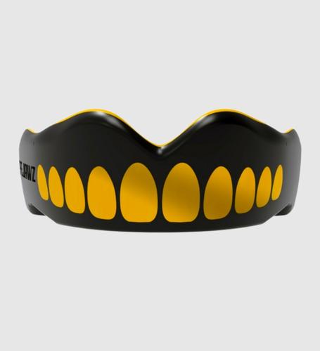 Paradenti Safejawz Extro Goldie – Nero/Oro