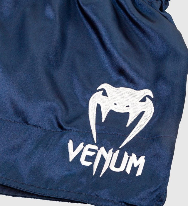 Shorts de kickboxing Venum Classic – Bleu marine