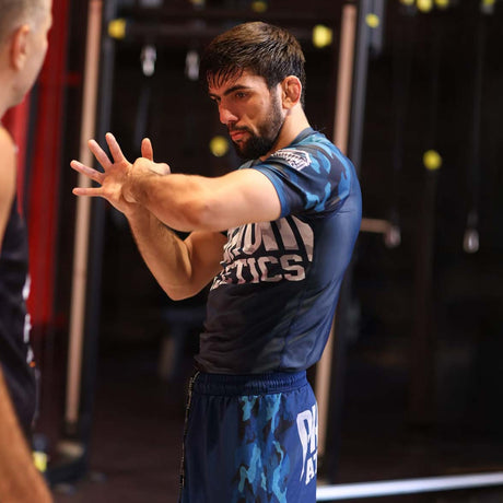 Phantom Athletics Rashguard Warfare – Marinblå kamouflage