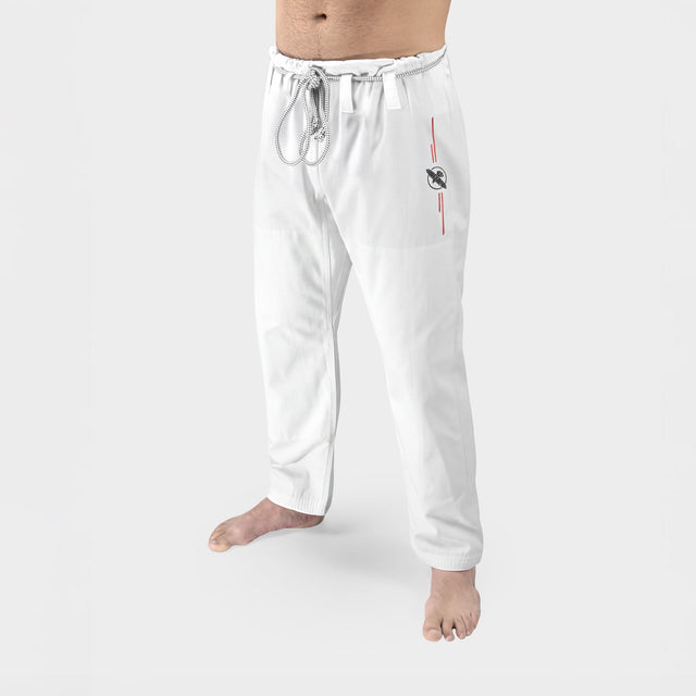 Hayabusa BJJ-Shorts Valor Twill – Weiß